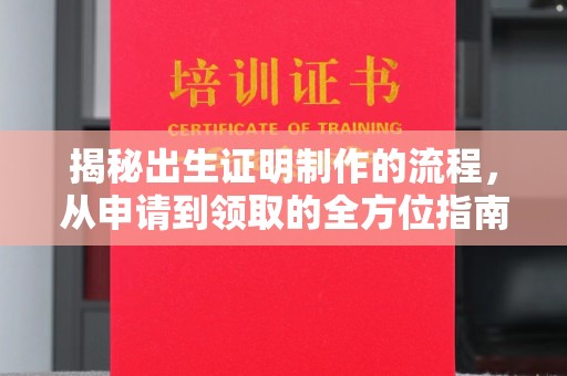 合山揭秘出生证明制作的流程，从申请到领取的全方位指南