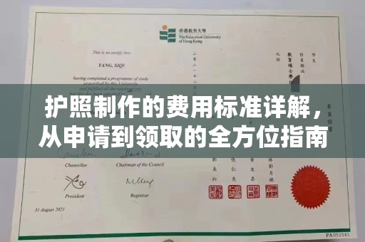 合山护照制作的费用标准详解，从申请到领取的全方位指南
